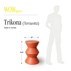 Trikona (Terracotta)
