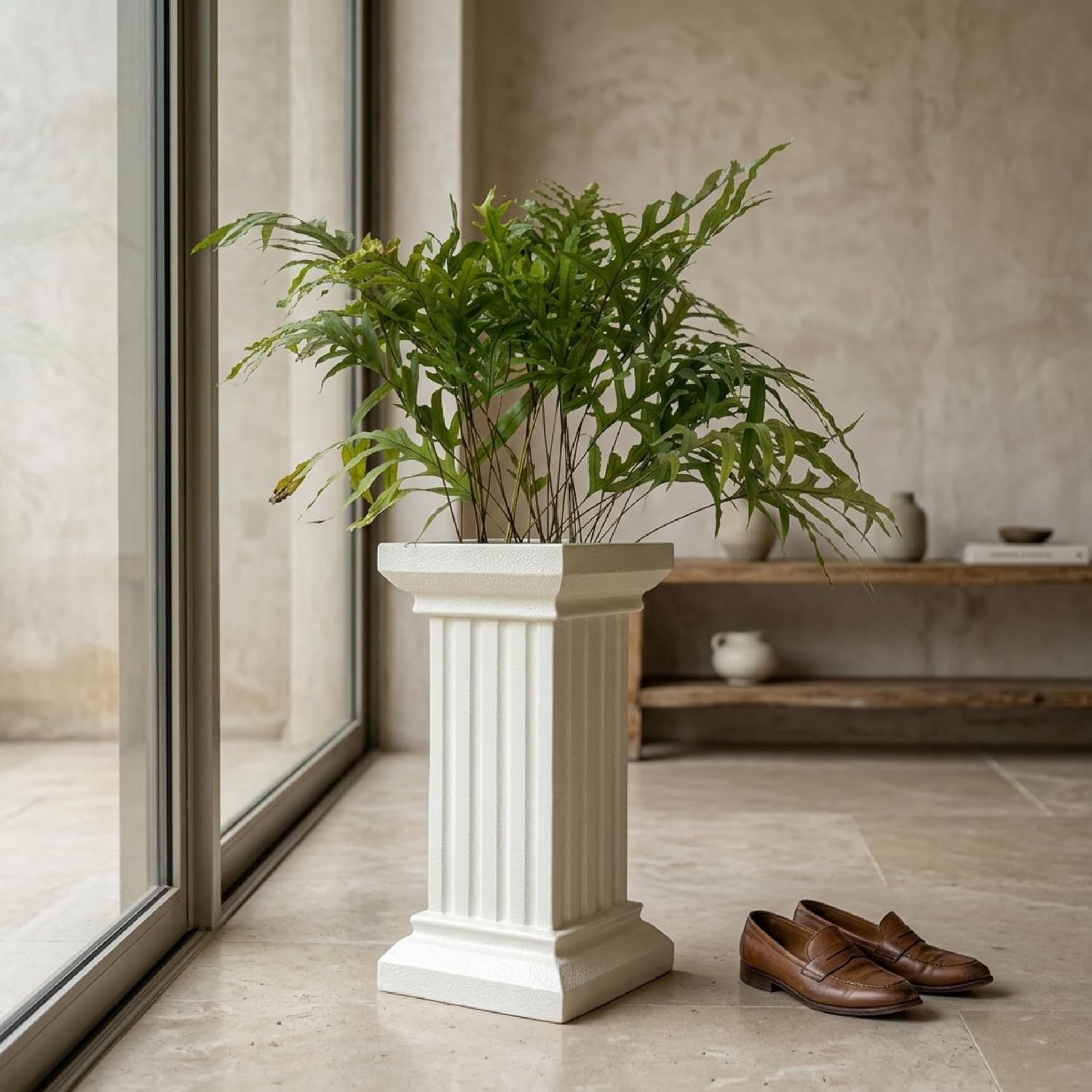 Coventry Pedestal Planter Stand | Classical Roman Column Design