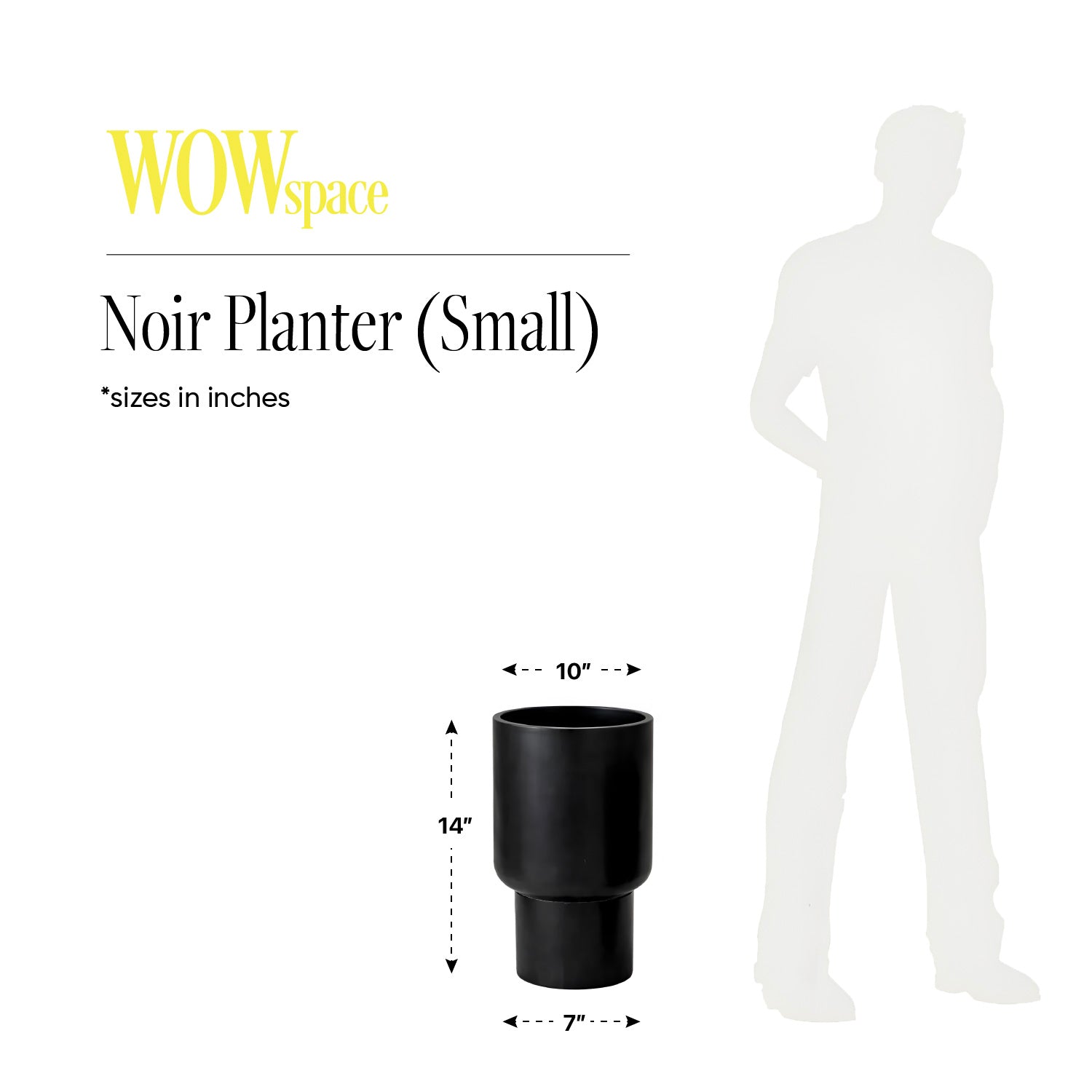 Noir Planter
