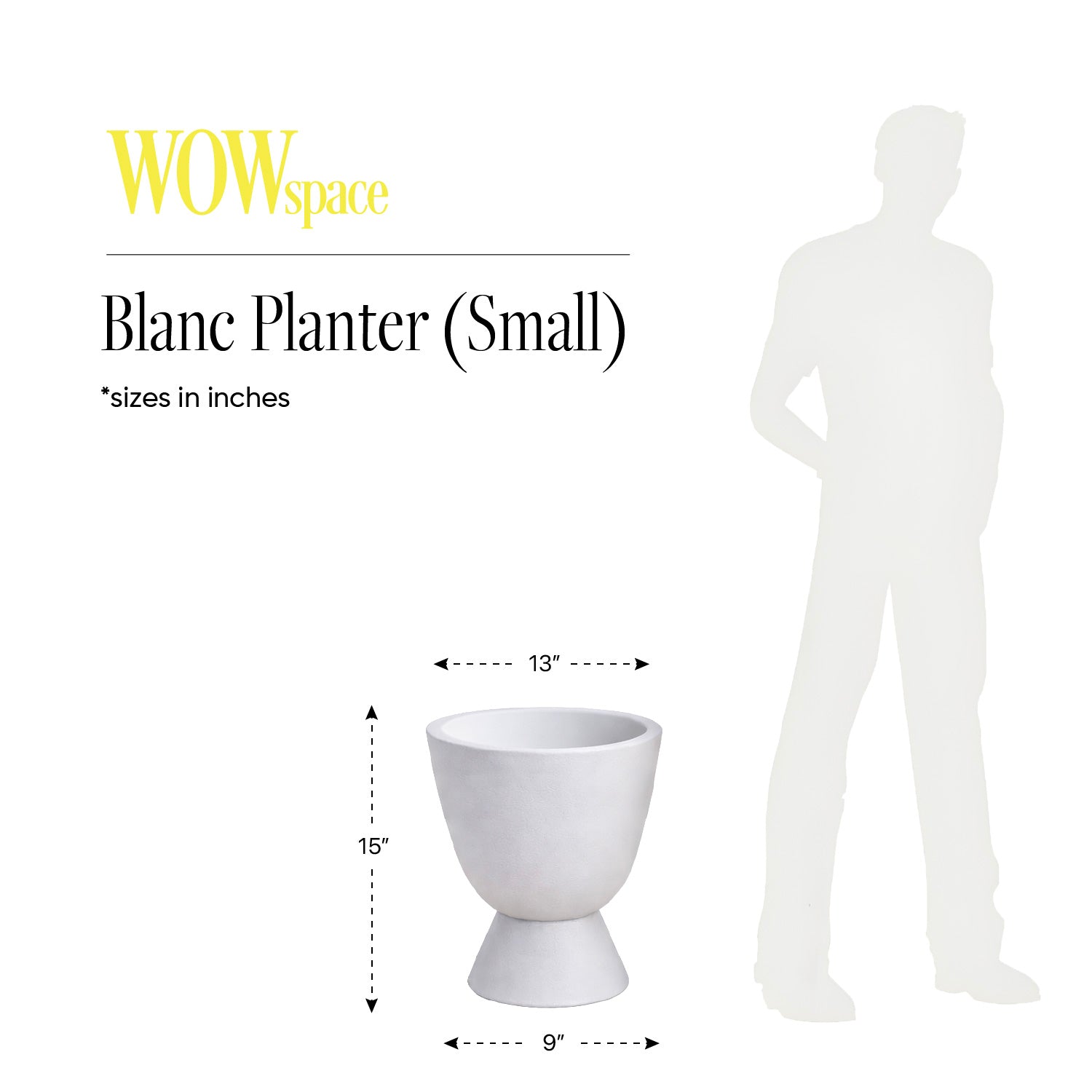 Blanc Planter