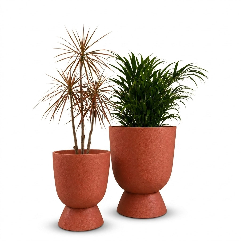 Blanc FRP Planter (Terracotta)