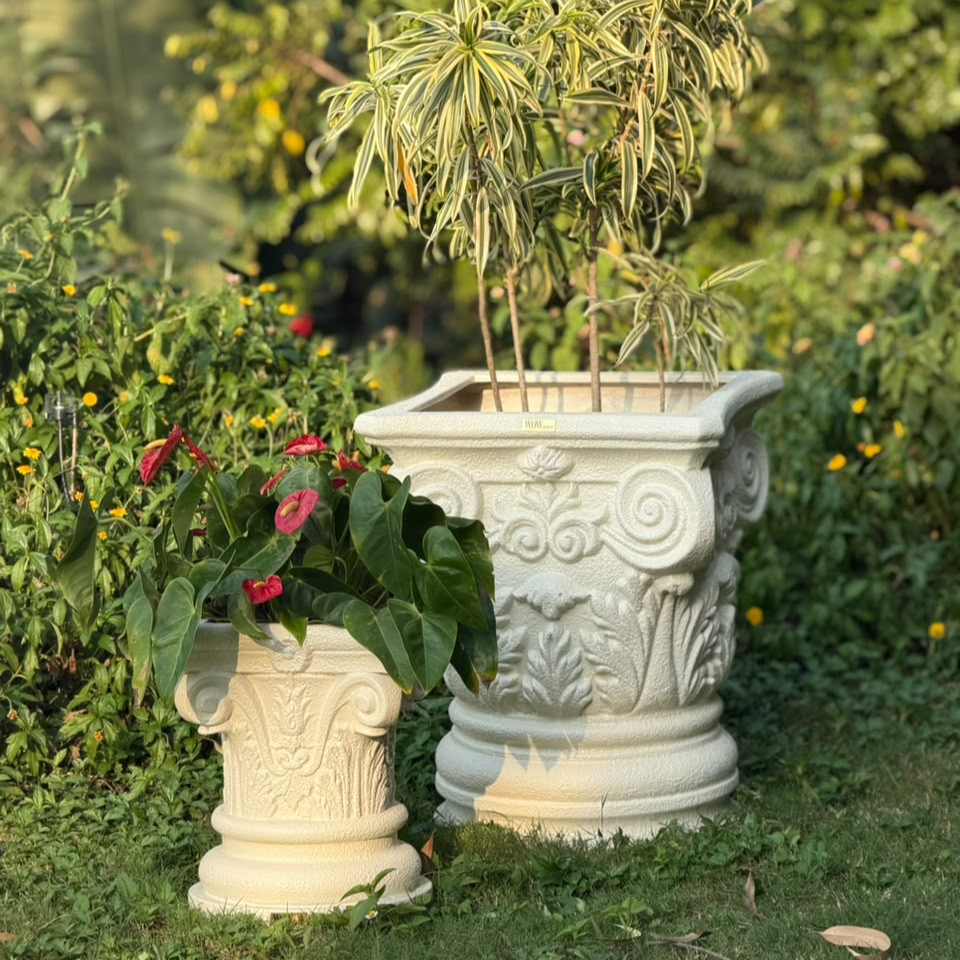 Capital Vintage FRP Planter (Ivory)