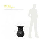 Victoria Vase (Black)
