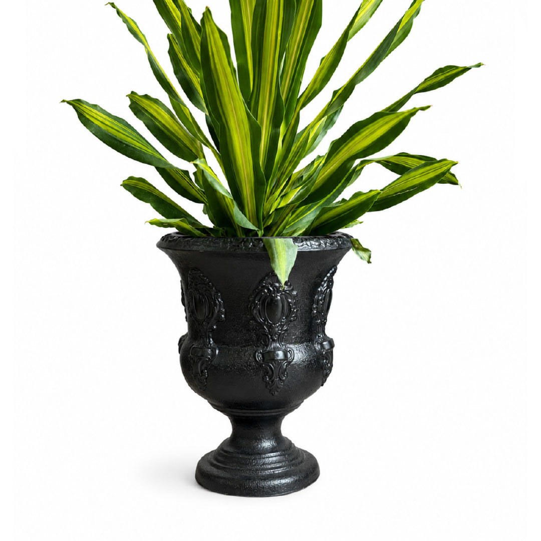 Florence Vintage FRP Planter (Black)