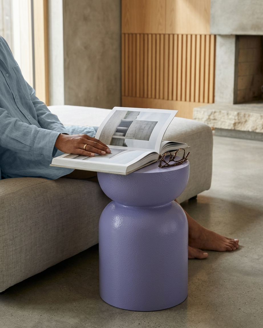 Mandala Side Table