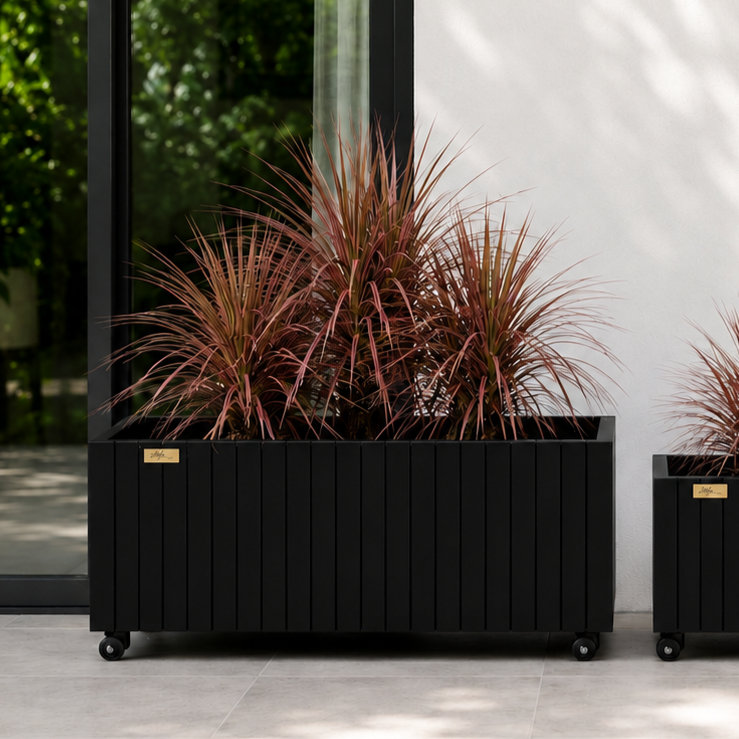 Recta FRP Planter (Black)