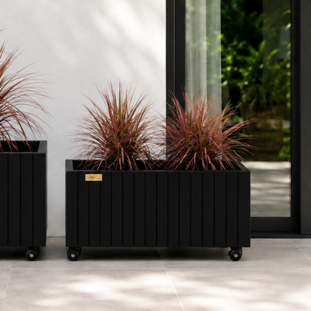 Recta FRP Planter (Black)